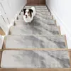 Alfombrilla para Escaleras Persa Americana Transfronteriza de Barro Diatomeas Antideslizante y Resistente a Manchas Alfombrilla para Peldaños de Interior Doméstica Absorbente de Agua Secado Rápido Alfombrilla de Piso