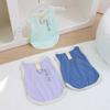 Novo Verão Puppy Roupas Cool Ice Silk Vest Fino Respirável Teddy Bitter Panda Cat Pet Dog Roupas