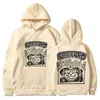 Sudadera con Capucha Libertad Camisa de Manga Larga Sudadera con Capucha y Sin Cierre Sudadera Harajuku Temporada de Primavera