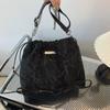 Bolso de mano de gran capacidad de estilo coreano de moda para mujer, otoño 2025, sencillo, moderno, sencillo, bandolera, bolso de mujer de moda.