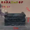 Quemador de incienso de piedra frente a la tumba Festival Qingming al aire libre Quemador de incienso de piedra Quemador de incienso de sacrificio Suministros para la tumba frente a la tumba Cornucopia de piedra Cementerio