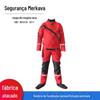 Traje de Resgate Aquático Seco traje de resgate marinho traje protetor peça única tecido composto térmico espessado reforçado à prova d'água e leve