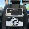 Organizador de respaldo de asiento de coche Blue Rain, temática de capibara, bolsa de almacenamiento para coche práctica y multifuncional