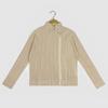 Miyake 2026 Nueva Chaqueta Corta de Diseño Nicho para Mujer Estilo Holgado Moda Top Ajustado con Cremallera para Mujer