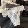 Tanga Transparente de Encaje y Malla Sexy para Mujer, Pantalones T Atractivos, Pantalones T Estilo Europeo y Americano, Pantalones Deportivos de Puro Deseo