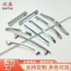 Aleación de Aluminio Lujo Ligero Manija Gabinete Armario Puerta de Gabinete Manija de Puerta Cromada Brillante Gabinete de Vino Zapatero Cajón Herrajes para Muebles Manija