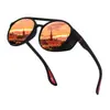 Nuevas Gafas de Sol Polarizadas Transfronterizas para Hombre y Mujer, Gafas de Sol con Montura Redonda, Gafas para Conducir, Gafas para Pesca en Exteriores, Gafas Cuadradas para Ciclismo