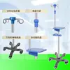 Soporte de Infusión Engrosado de Acero Inoxidable para Uso Doméstico, Soporte Móvil para Botellas, Ajustable para Bombas de Infusión, Venta al por Mayor para Hospitales y Clínicas