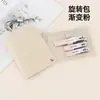 Caja de cuero, juego de 7 piezas, juego de herramientas para manicura, regalo de fábrica, impresión de logotipo, cortaúñas, juego de cortaúñas