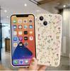 Mejor Vendido Europeo y Americano Funda para Teléfono Floral de Vid Fresca Iphone18Pro Blanca Mate Suave Funda Apple 14 Anticaída