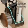 Soporte para Secador de Pelo para Personas Perezosas Ajustable Manos Libres Secador de Pelo Manos Libres Estante de Almacenamiento para Secador de Pelo Montaje en Pared Sin Taladrar