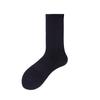 Meias masculinas 100% algodão puro, comprimento médio, primavera e verão, cor sólida, desodorante, meias finas pretas e brancas, esportivas, casuais, com cinto