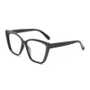 Armazón de Gafas Cat-Eye Clásico Transfronterizo de Marco Grande Anti Luz Azul para Hombres y Mujeres Sin Graduación Armazón de Gafas Cateye Elegante