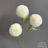 Flores Artificiais Brancas para Decoração de Casamento, Flores de Seda, Ornamentos de Flores Artificiais, Arte Floral Seca, Materiais de Rosa, Arranjo de Flores para Corredor, Arranjo de Parede e Chão
