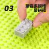 Placa Base Compatible con Piezas Pequeñas Lego 32*64 Rompecabezas Infantil Bloque de Construcción Pared Pasillo Pared de Juego Juguete