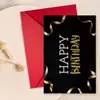Set de Sobres Creativos de Tarjeta de Felicitación de Cumpleaños de Neón para Productos Nuevos Transfronterizos Tarjeta de Agradecimiento para Fiesta de Cumpleaños Tarjeta Tamaño Grande