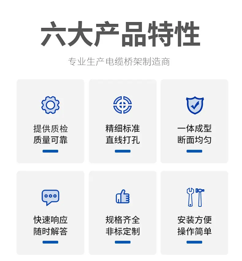 深龙厂家镀锌防火喷塑桥架200x100x1.2强弱电工程彩色喷涂铁线槽