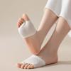 Calcetines de media palma para mujer, calcetines náuticos de verano, finos, de algodón puro, con puntera, invisibles, antideslizantes, de media sección, con tapa.