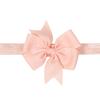 Nuevo Popular Infantil Multicolor Grande Cola de Golondrina Nudo Hexagonal Lazo Accesorios para el Cabello Diadema Bebé Color Sólido Simple Diadema para Bebé
