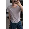 "Camiseta de Papel Cintura Pequeña" Cuello en V Favorito, Cuello Cisne, Pliegues en la Cintura para un Efecto Adelgazante, Camiseta de Manga Corta de Color Sólido para Verano, Nuevo Estilo Versátil