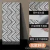 Adesivos de parede autoadesivos, impermeáveis ​​e resistentes à umidade, imitando azulejos, com base de folha de alumínio espessa, ideais para decoração de paredes de cozinha e à prova de óleo.