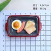 2025 Nueva Cocina China Hot Pot Comida y Juego de Simulación Pegatinas para Refrigerador Resina DIY Accesorios de Pegatinas para Refrigerador Outlet de Fábrica