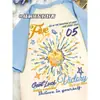 Camisetas personalizadas de manga curta 100% algodão para eventos esportivos, personalização de LOGO DIY de formatura para alunos do ensino fundamental II e médio