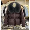 Abrigo de Algodón con Solapa Grande para Mujer Invierno Nuevo Ajustado en la Cintura Adelgazante Estilo Coreano Chaqueta Casual Negra