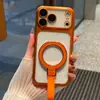 Soporte Metálico Adecuado para iPhone 17 Segundos para Convertir en Funda de Teléfono Móvil Electrochapado Mate Manzana 16 Promax Funda Dura de PC Escarchada