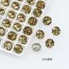 Cristal Dongzhou Diamante de Corte Rosa Milenario de Ocho Caras 8 mm Diamante Explosivo de Cristal K9 Imitación Circonio Joyería de Lujo Ligero Diamante para Uñas Joyería de Diamante