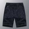 Pantalones cortos casuales de verano para hombre de cinco puntos tipo workwear, pantalones cortos de playa para hombre para exteriores, talla grande elásticos para hombre gordo, pantalones medios