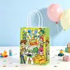 Nuevas Bolsas de Regalo Exquisitas Estilo Dibujos Animados, Recuerdos de Cumpleaños, Venta Directa de Fábrica, Bolsas Universales para Empaquetar Regalos