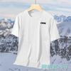 Camiseta Masculina Casual Tendência Versátil Gola Redonda Manga Curta Respirável Secagem Rápida Malha Fina Seda Transfronteiriça Estilo Americano Verão Meia-Manga