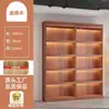 Estantes de Madera, Estantes para Tabaco y Alcohol, Gabinetes de Exhibición de Té Combinados de Pared para Supermercado, Libreros Sencillos, Gabinetes de Exhibición de Múltiples Niveles