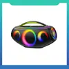 Caixa de Som Bluetooth Portátil Boombox4 6.5 polegadas para Dança ao Ar Livre, Karaokê, Festa, Alta Potência 160W
