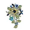 Broche da nova moda primavera e verão flor de planta exagerada corsage joias de moda europeia e americana acessórios de vestuário em estoque atacado