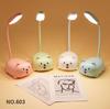 Lâmpada de olho de aprendizagem de escritório USB de animal de estimação fofo de desenho animado infantil pode ser impressa logotipo da empresa banco escola presentes atacado