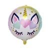 Globo Grande de Herradura de Un Cuerno Mediano Unicornio de Herradura Arcoíris Papel de Aluminio Suministros para Decoración de Sala de Bodas Fiesta de Cumpleaños