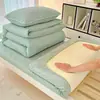 Modelo Nuevo 2026 Todo Algodón Cubierta de Cama Sencilla y Sábana Bajera Acolchada para Cama Individual de Dormitorio Juego de Tres Piezas
