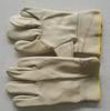 Guantes Cortos de Soldadura Eléctrica Hechos de Piel de Vaca Suave, Adecuados para Manejo de Trabajos, Completamente de Cuero, Engrosados, Cosidos, para Miembros de la Tripulación, Protección Laboral, Guantes Resistentes al Calor y al Desgaste