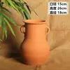 Macetas de Barro, Macetas de Arcilla Amarilla sin Esmalte, Macetas de Arcilla Amarilla, Artículos Decorativos, Vasijas No Porosas, Defectos