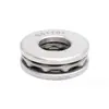 Rodamiento de bolas de empuje miniatura 6 x 12 x 4.5 para maquinaria alimentaria de precisión de alta velocidad y alta presión de acero inoxidable