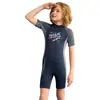 Dive&Sail Nuevo Traje de Buceo para Niños de 2.5 mm Traje de Baño de Invierno Traje de una Pieza para Niños Cálido para Snorkel Surf Traje Anti-Medusas