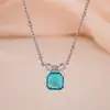 Collar con Chapado en Cobre con Oro Real de 18K para Mujer, Colgante con Chapado al Vacío, Diseño de Nicho, Moderno y Versátil, Collar Elegante