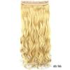Peruca mulheres longo cabelo cacheado uma peça de alta temperatura seda sem costura peça de extensão de cabelo 5 clip clip peruca de cabelo local de fábrica