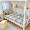 Lençóis de Elástico Específicos para Dormitórios Algodão Puro Cobre de Cama Solteiro Dormitório 90X190 Cobre de Cama de Solteiro para Dormitório Protetor de Colchão