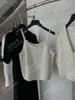[Recomendación Principal] Yuran 26 Colección Primavera/Verano Nuevo Conjunto de Chaleco Cardigan de Punto con Hilo Texturizado de Algodón Orgánico de Manga Media