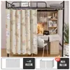 Cortinas de quarto, cortinas de cama de estudante, cortinas de beliche inferior, cortinas de beliche superior, cortinas de escrivaninha, cortinas blackout, dosséis de cama, fechamentos de escrivaninha e cama de dormitório, cortinas de tecido