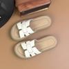 Sandalias de Plataforma de Suela Gruesa para Mujer, Nuevas Chanclas Tejidas Estilo Francés Verano 2026 para Combinar con Faldas, Sandalias de Dedo para Playa