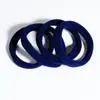 Suministro Exclusivo Transfronterizo Color Sólido Pasta de Frijol Scrunchie de Toalla Sin Costuras Elástico Ancho No Dañino para el Cabello Cinchuelo para el Cabello Venta al por Mayor